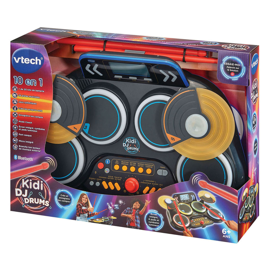 Batterie VTech Kidi DJ Drums 10 en 1