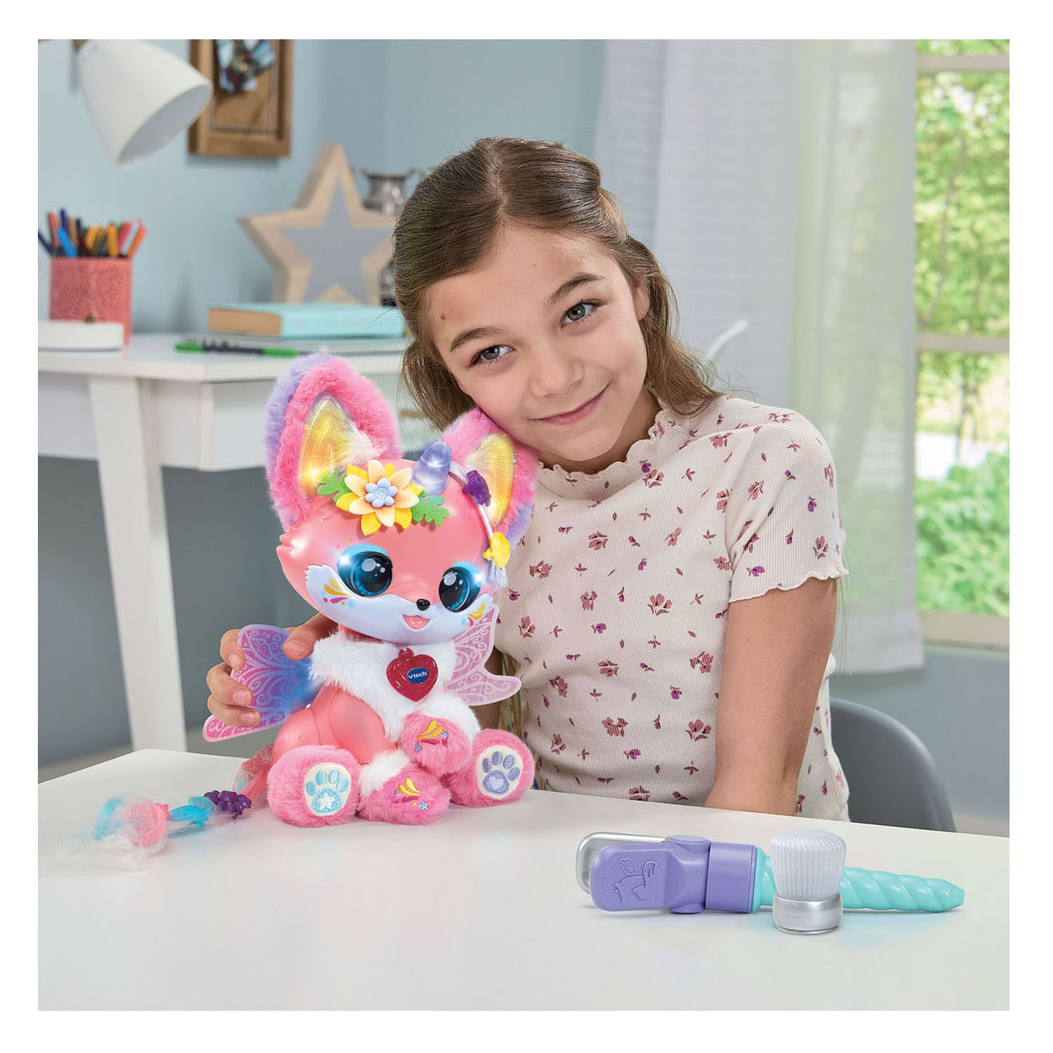 Vtech Lili Beauty Magic Color Décore ta peluche interactive