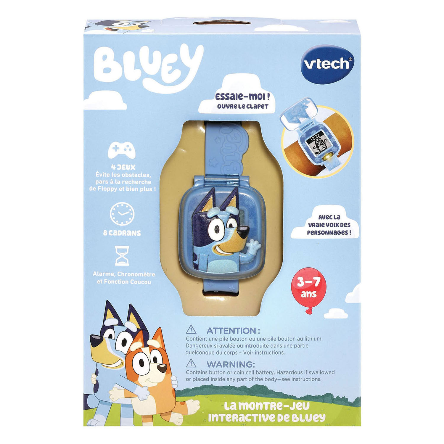 Montre de jeu Bluey de VTech