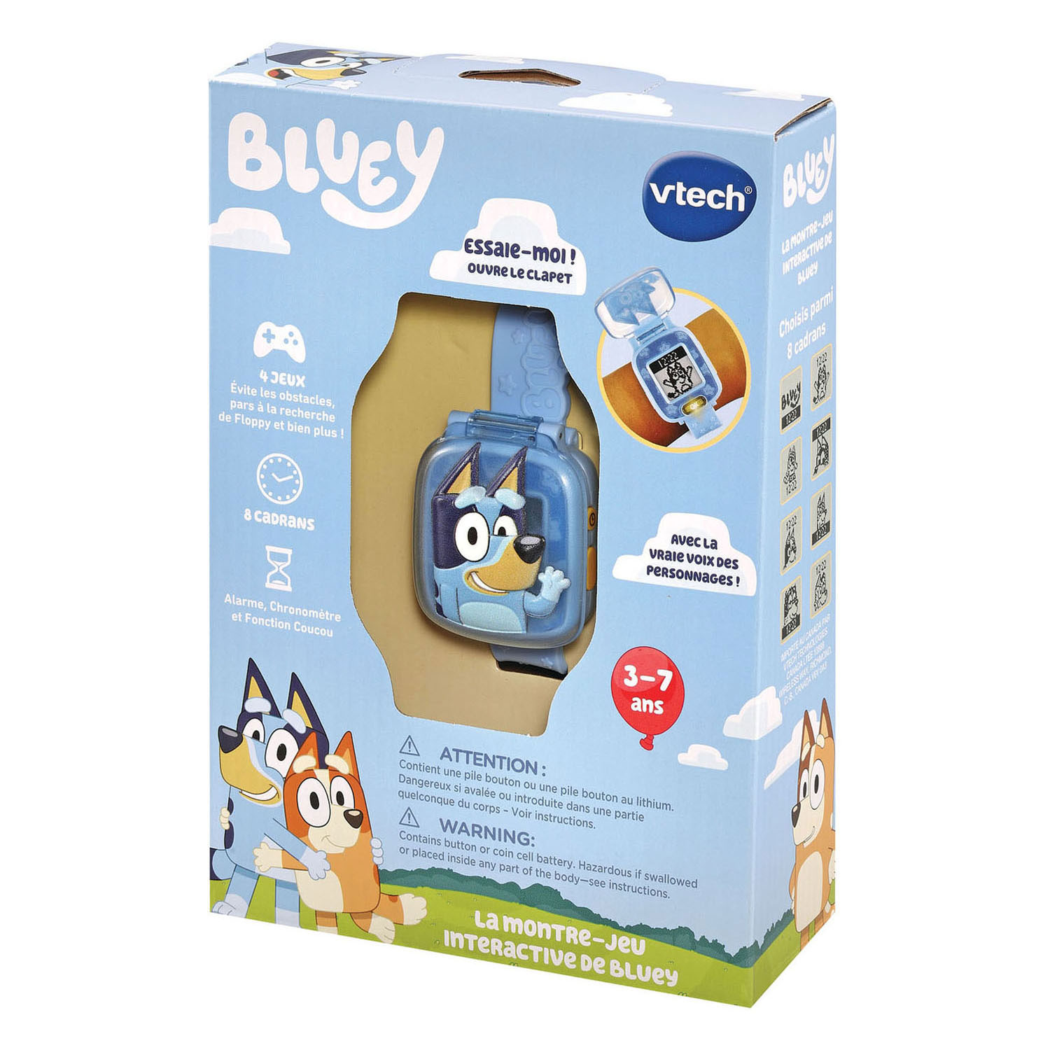Montre de jeu Bluey de VTech