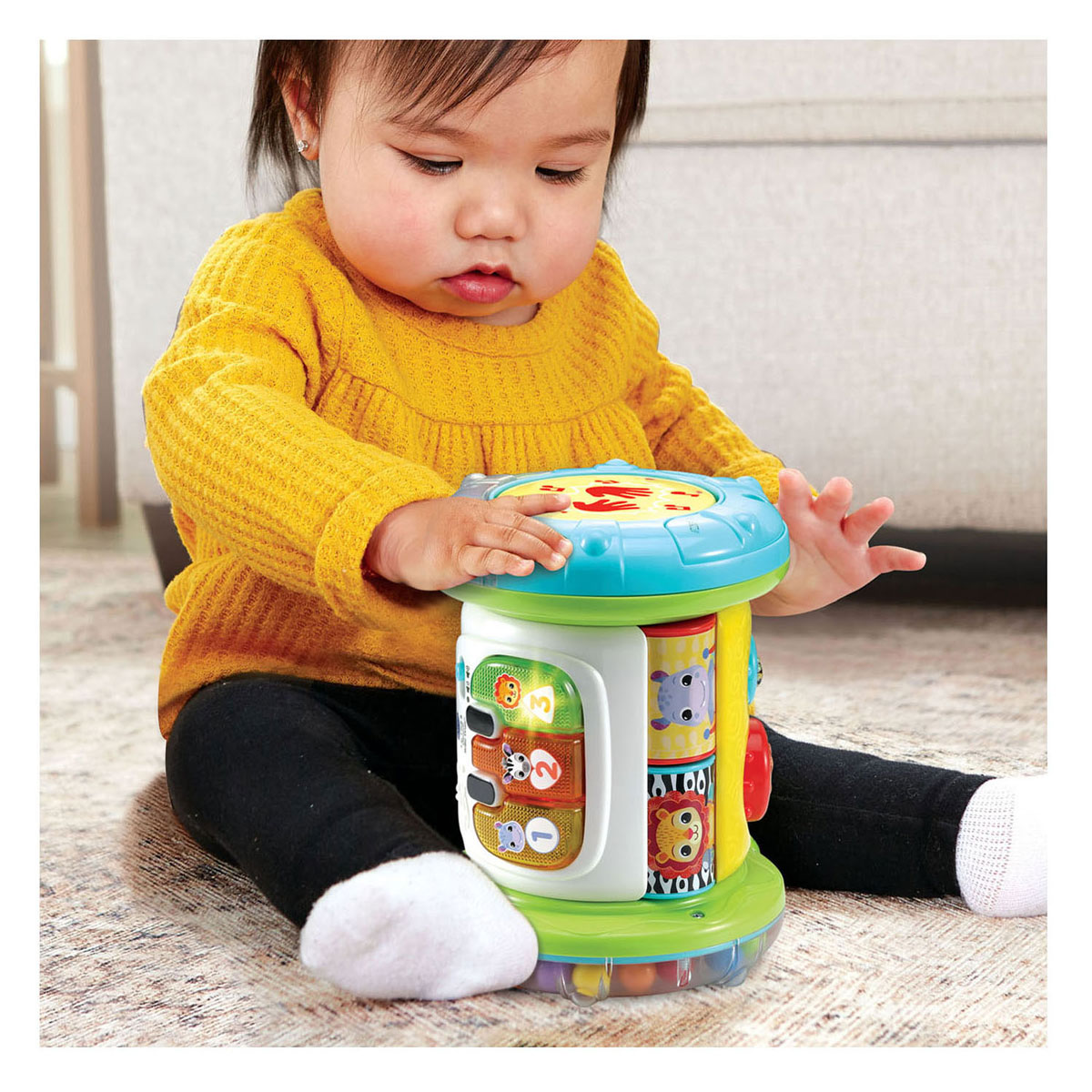 Jouet pour bébé Tamtam Roll 3 en 1 magique VTech