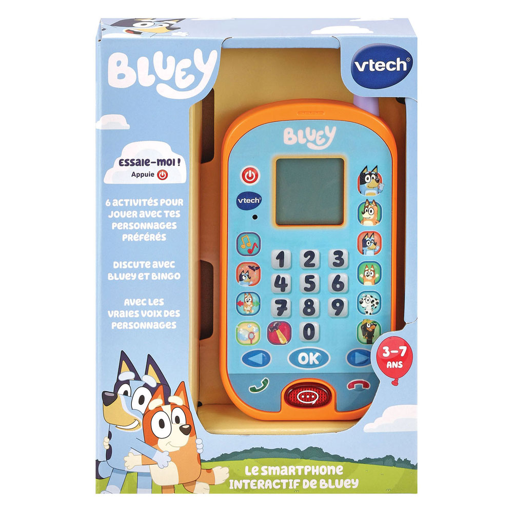 Téléphone éducatif VTech Bluey