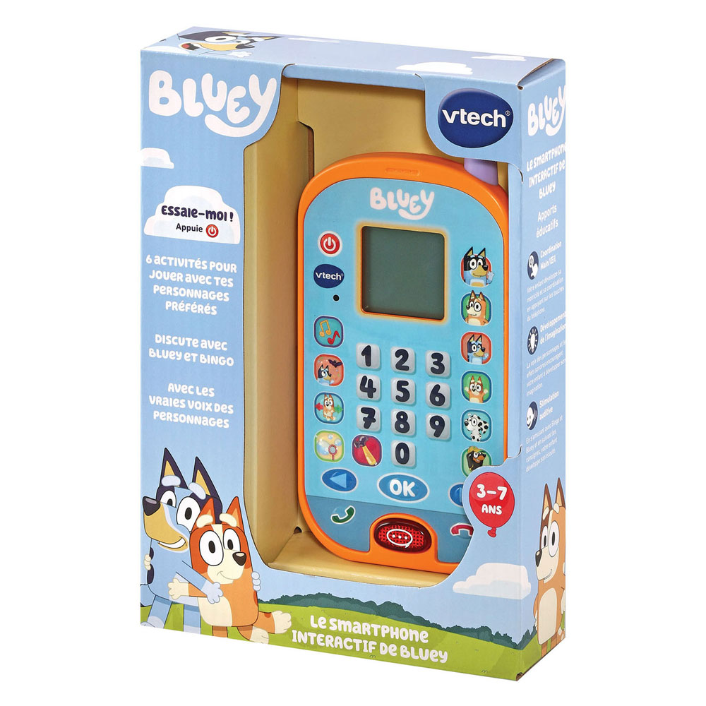 Téléphone éducatif VTech Bluey