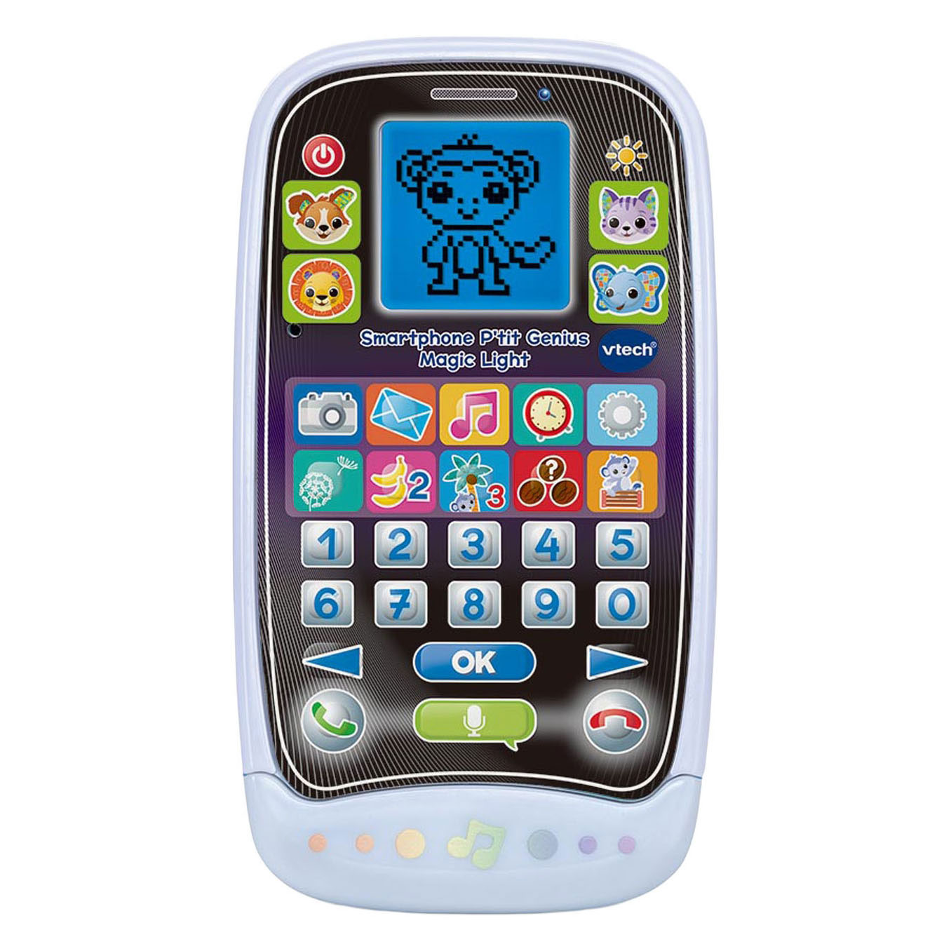 Smartphone interactif VTech pour enfants avec lumière