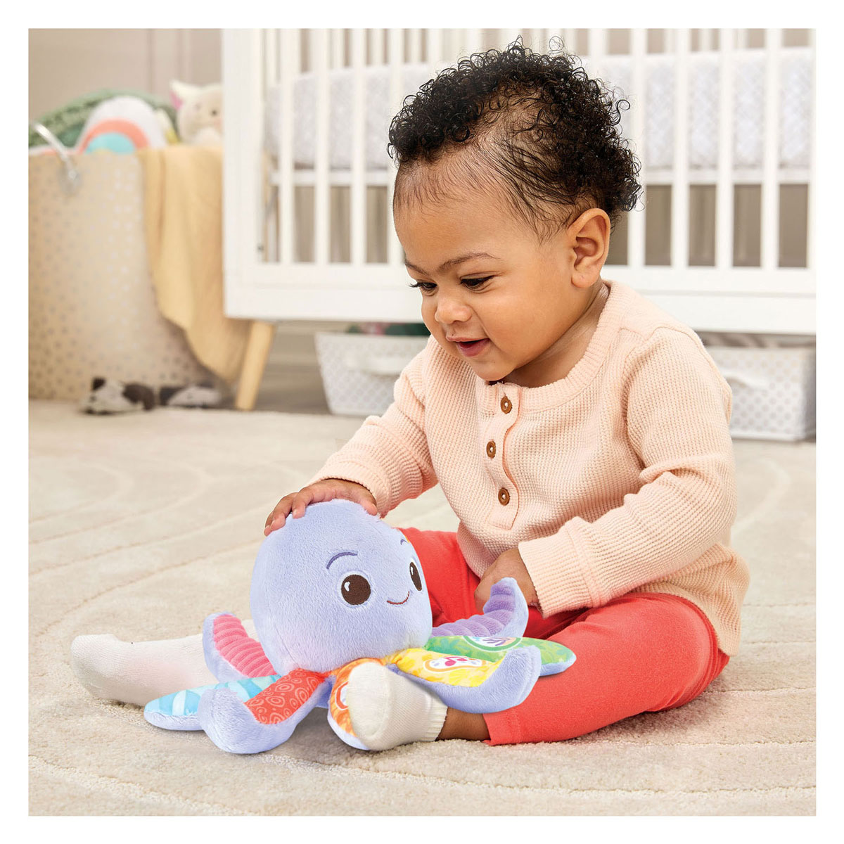 Peluche interactive Vtech Lumi la pieuvre violette