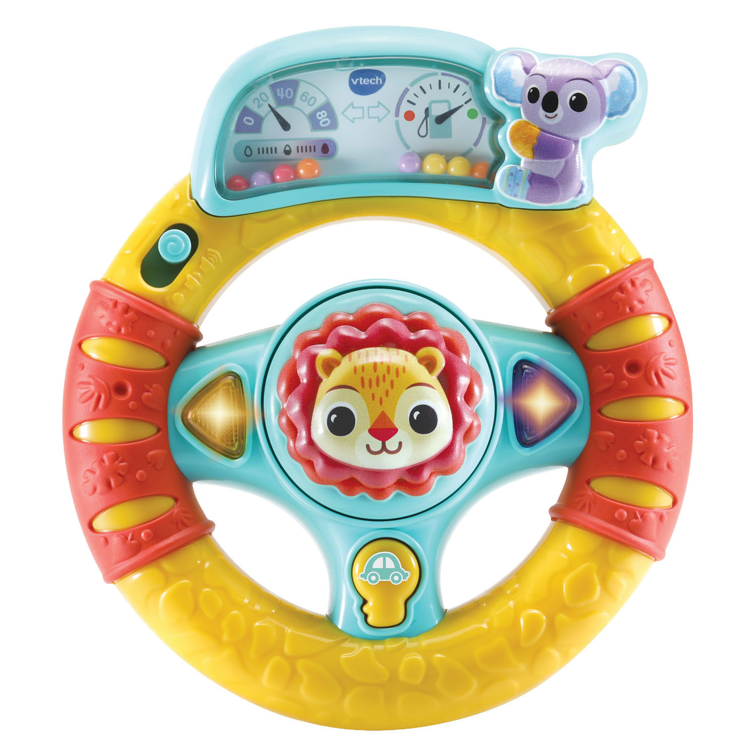 Volant VTech avec klaxon et clignotants