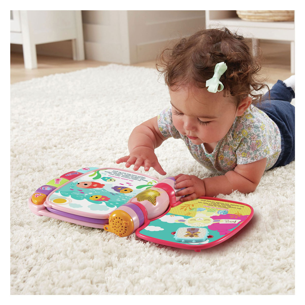 Livre de chansons VTech Animaux Amis Rose