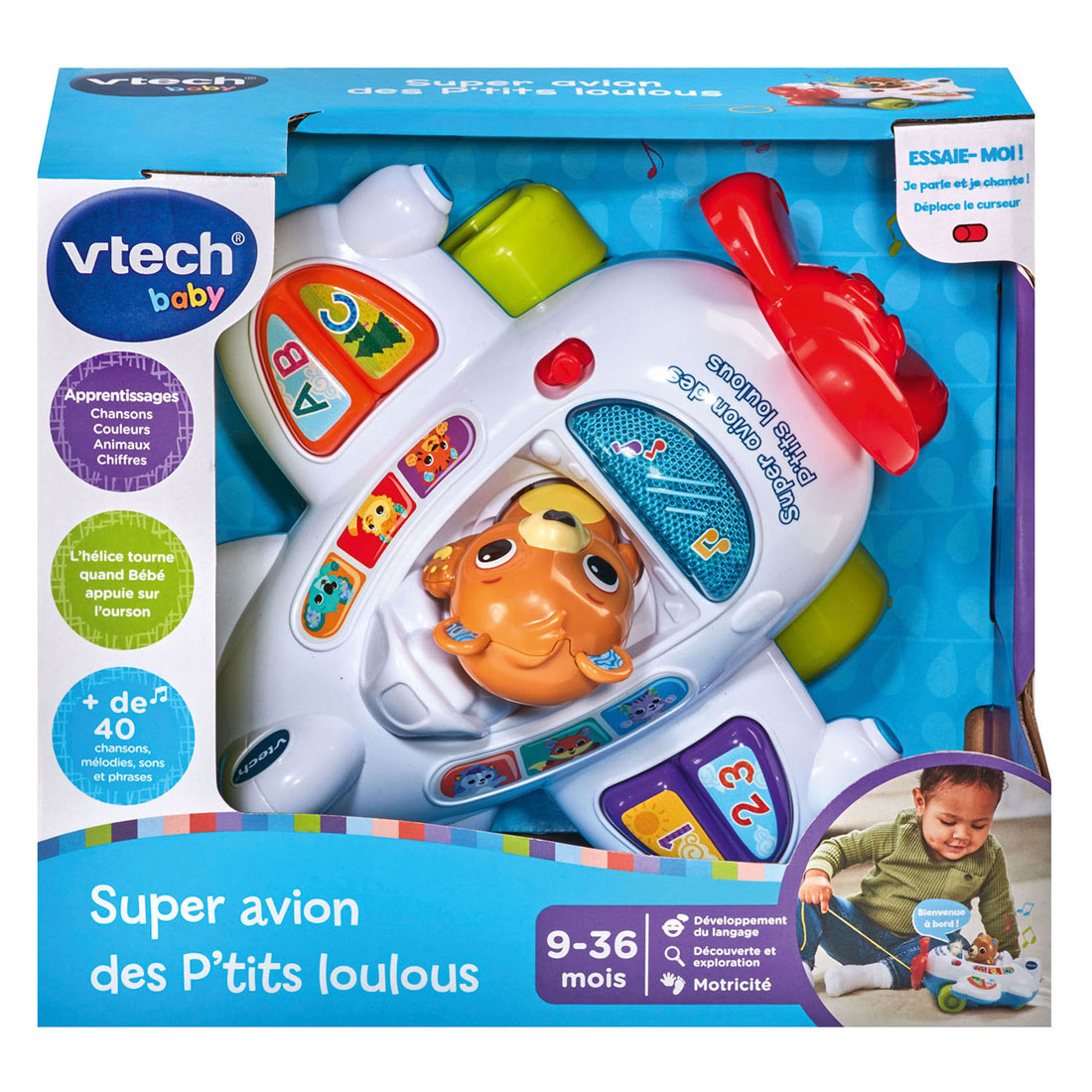 Avion VTech Voyage et Apprentissage
