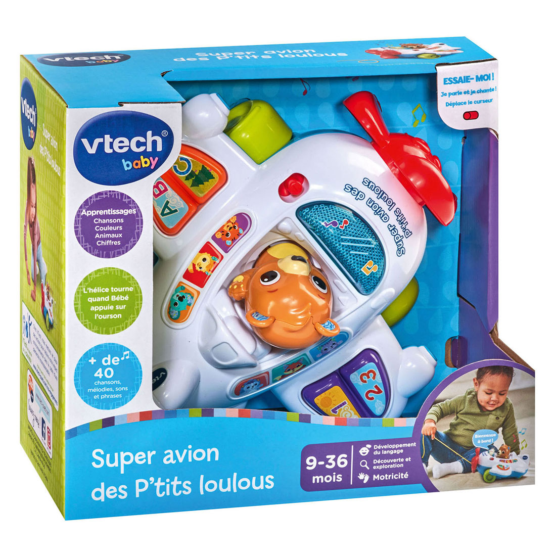 Avion VTech Voyage et Apprentissage
