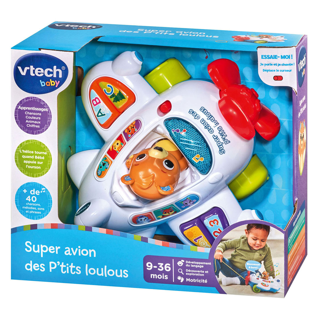 Avion VTech Voyage et Apprentissage