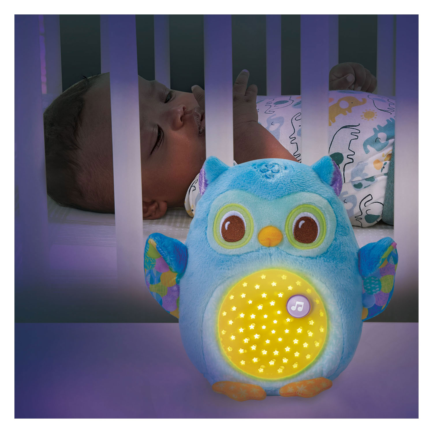 Veilleuse hibou pour l'heure du coucher de VTech