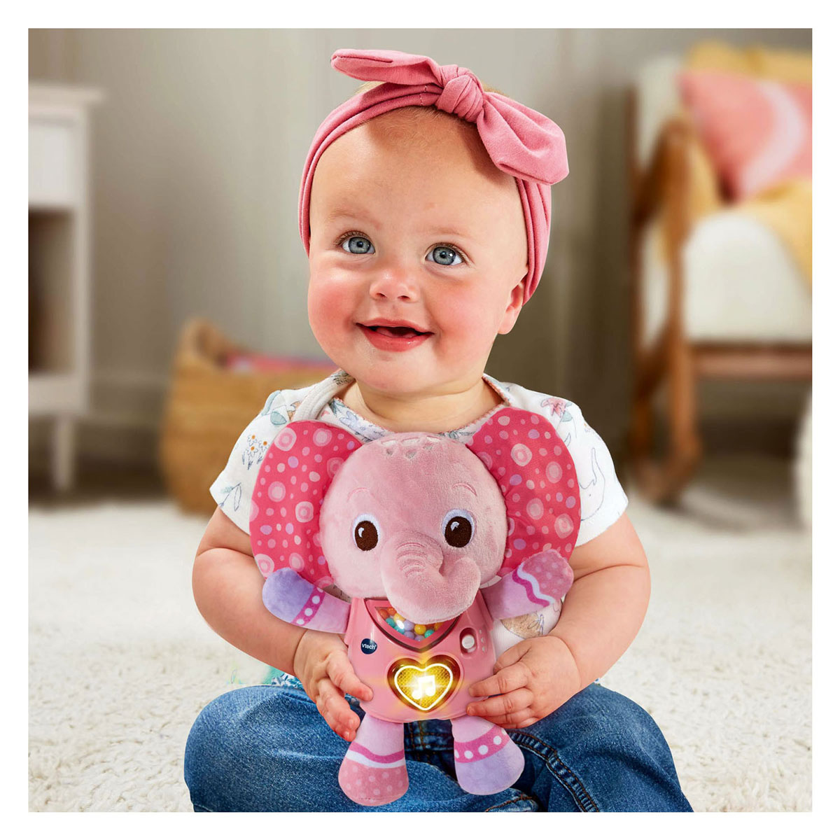 Éléphant VTech avec lumières et sons