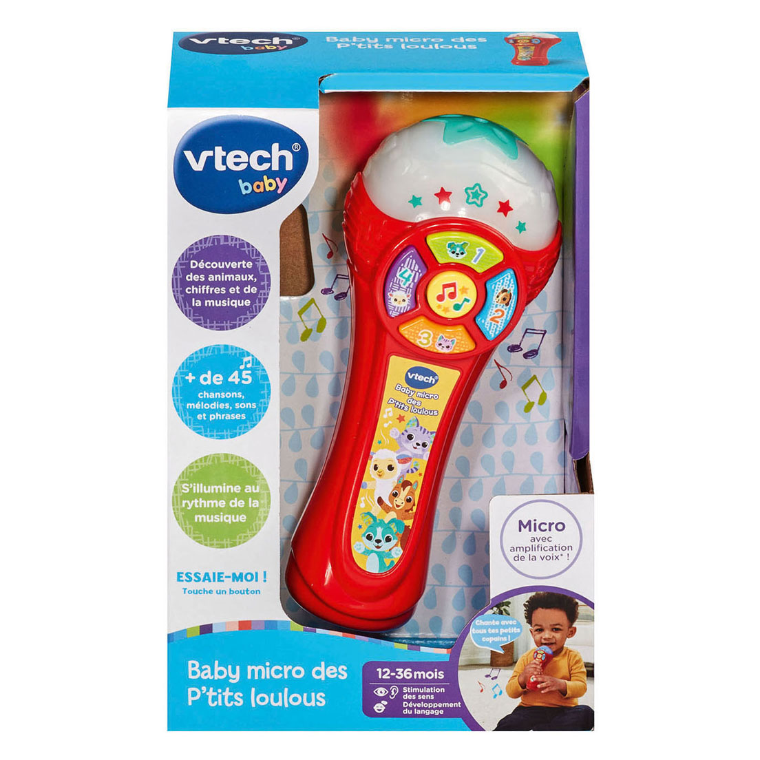 Microphone pour bébé VTech
