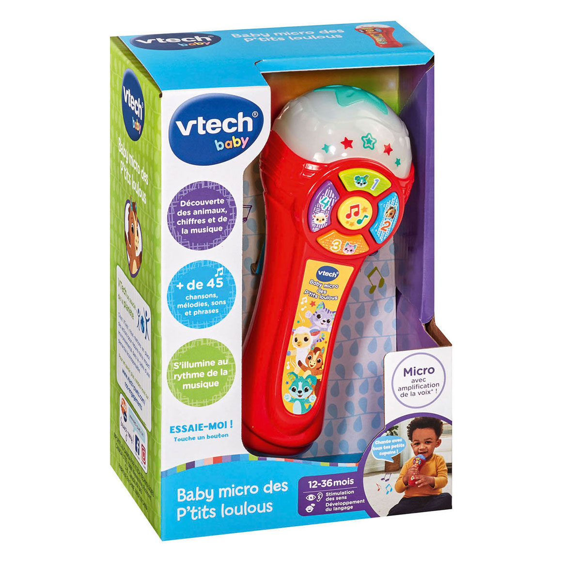 Microphone pour bébé VTech