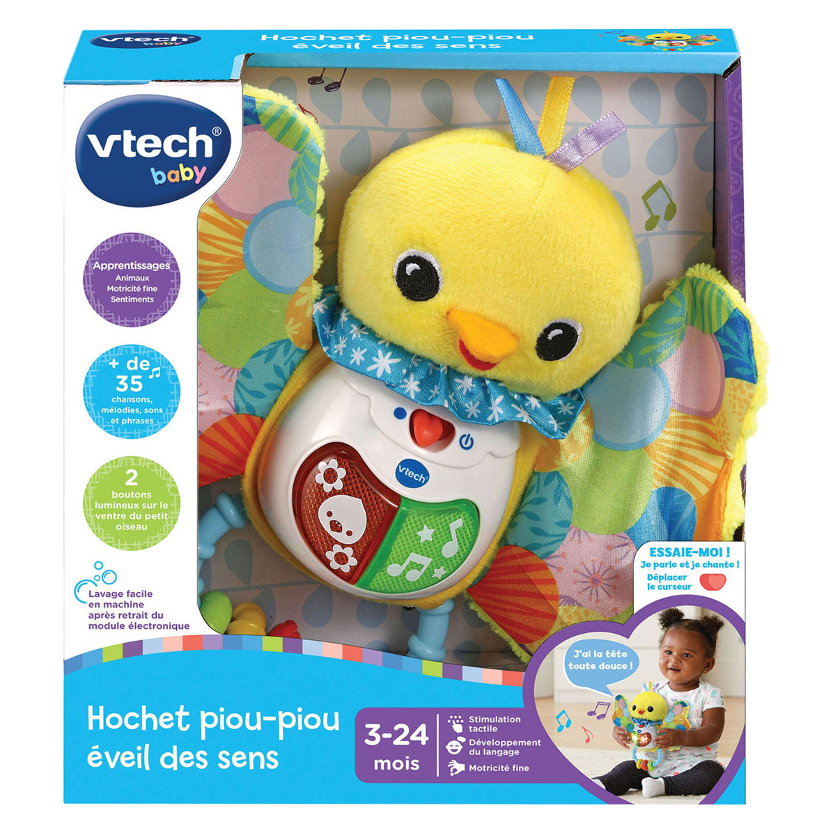 Hochet Flutter & Whistle pour bébé VTech
