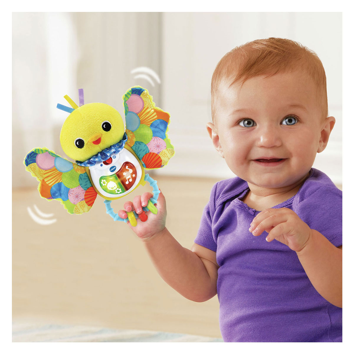 Hochet Flutter & Whistle pour bébé VTech
