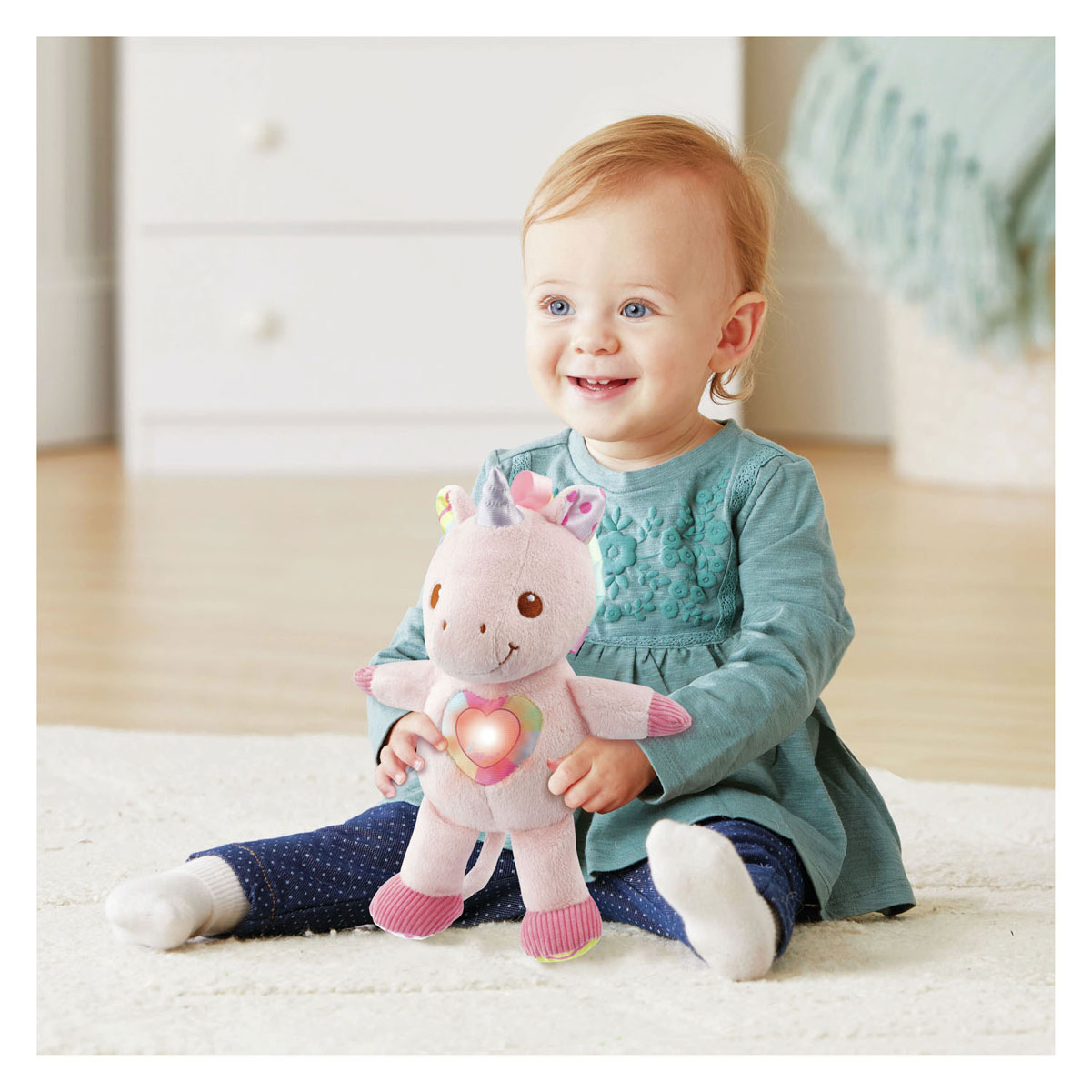 Licorne en peluche VTech pour bébé