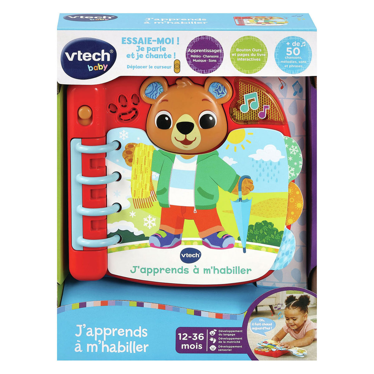 VTech Vêtements pour bébé Choisir avec l'ourson