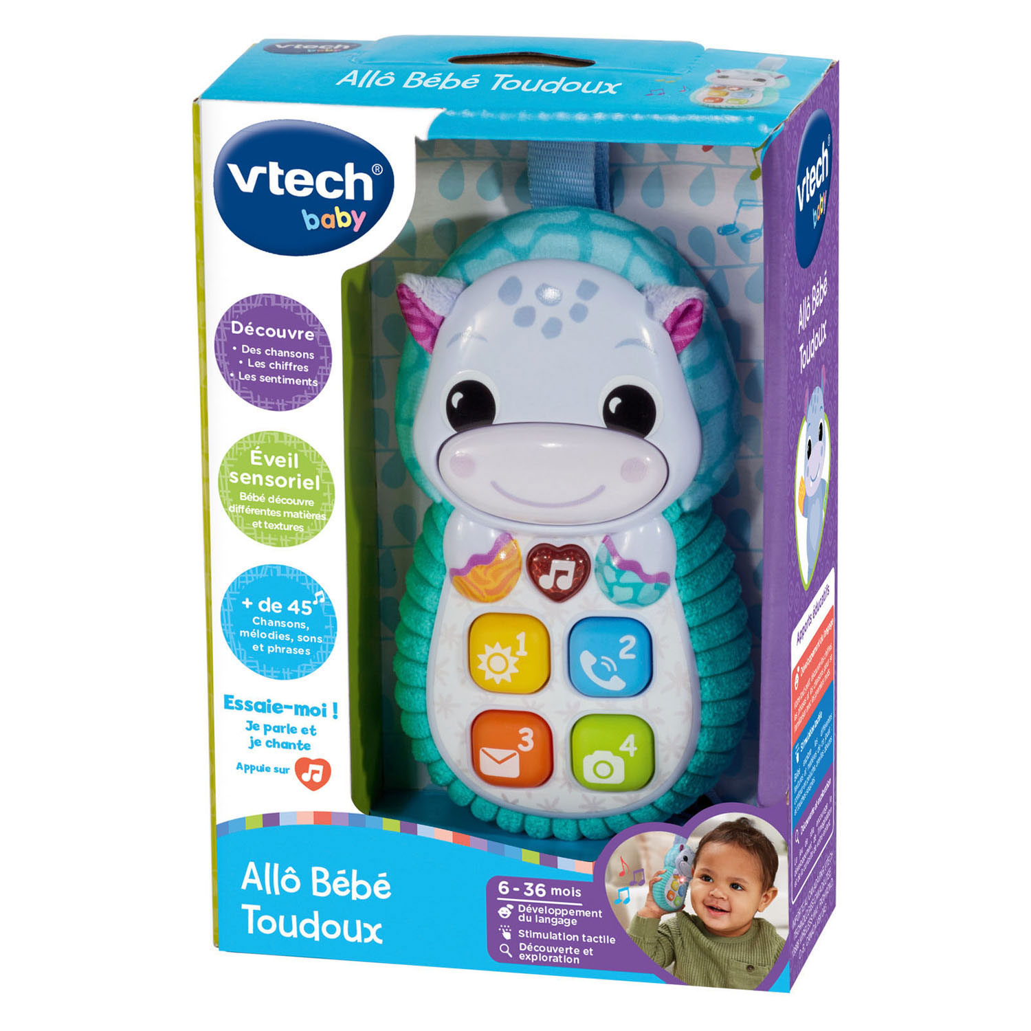 Téléphone VTech Baby Hippo