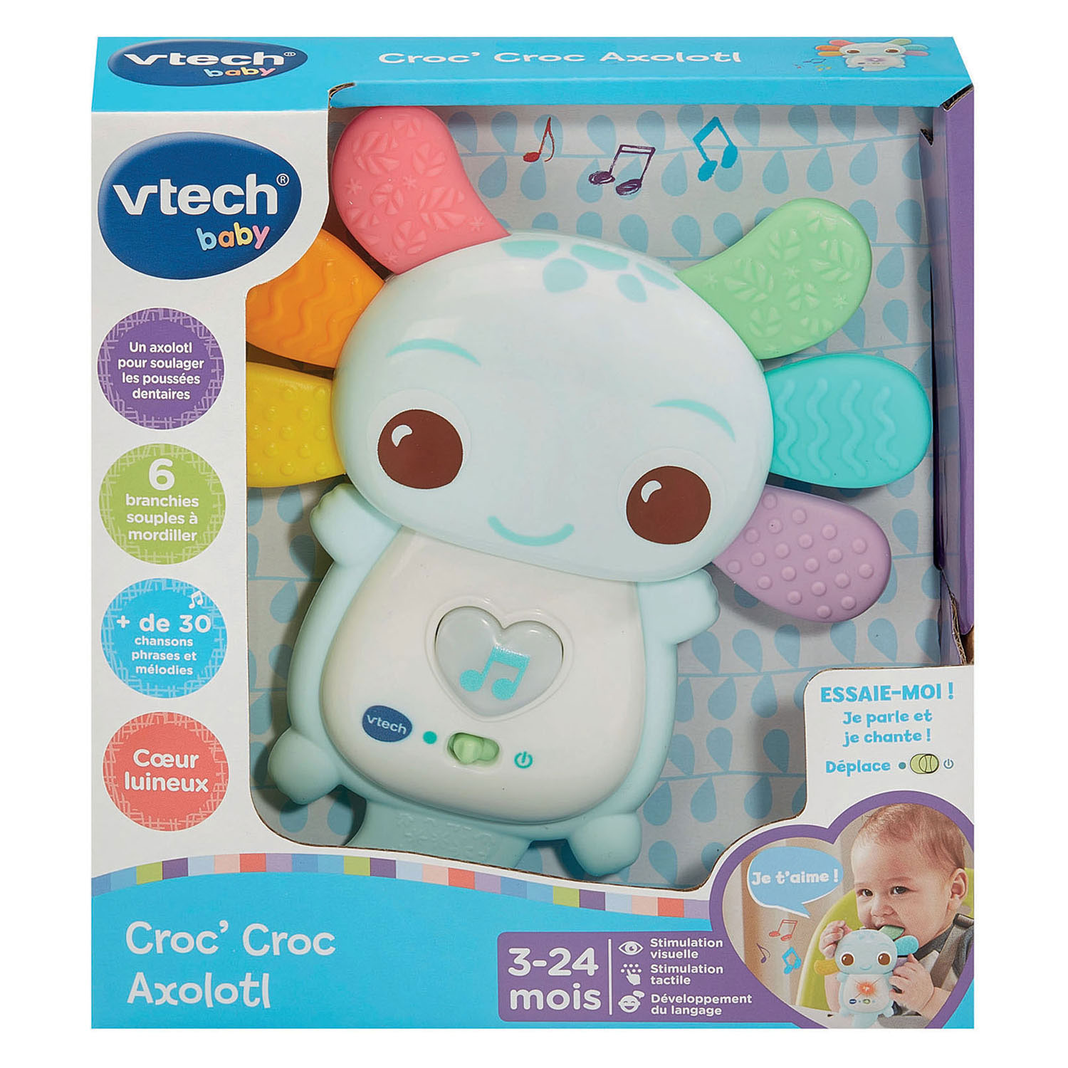Hochet VTech Bébé Axolotl