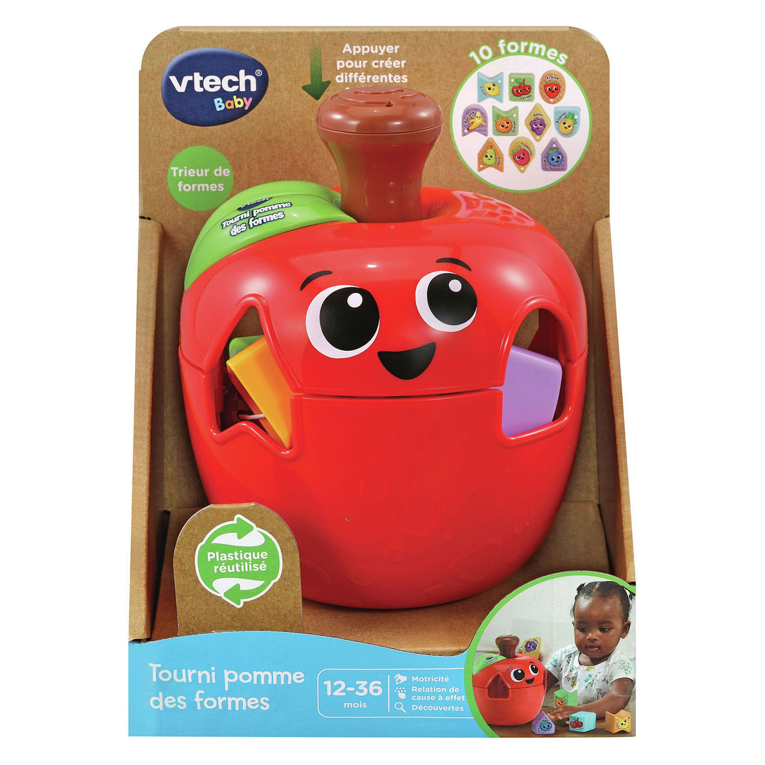 Pomme VTech - Tri de formes