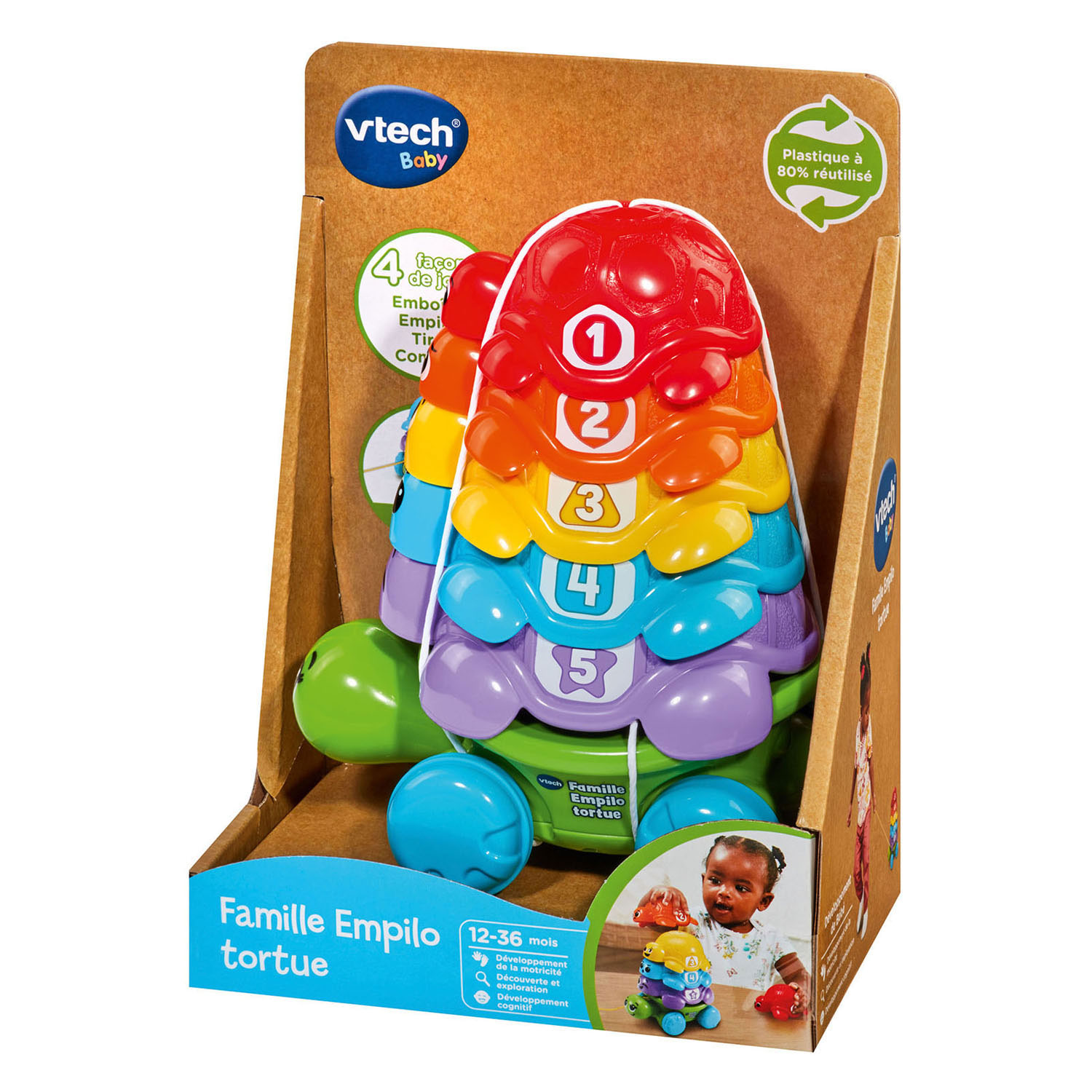 Tour à empiler VTech Baby Tortue
