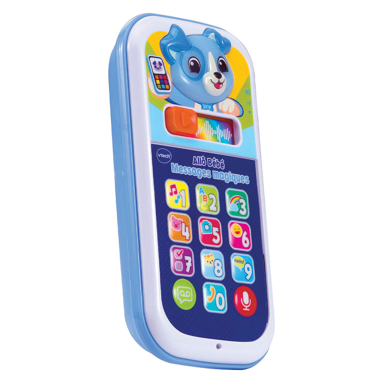Téléphone pour bébé VTech Baby Call and Learn Puppy avec messages vocaux