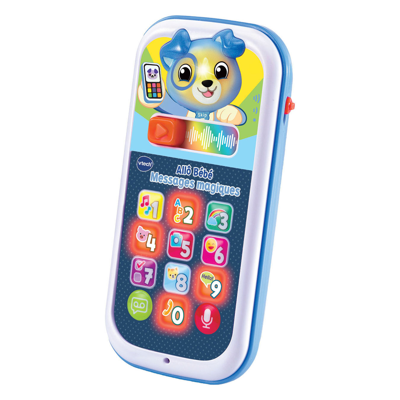 Téléphone pour bébé VTech Baby Call and Learn Puppy avec messages vocaux
