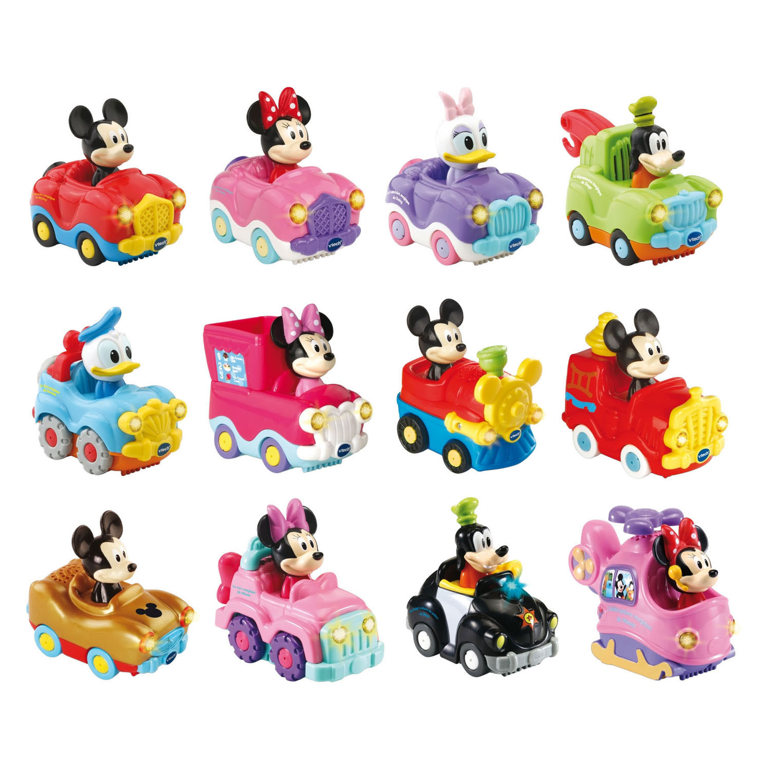Voitures VTech Toot Toot Cars Disney Mickey et ses amis