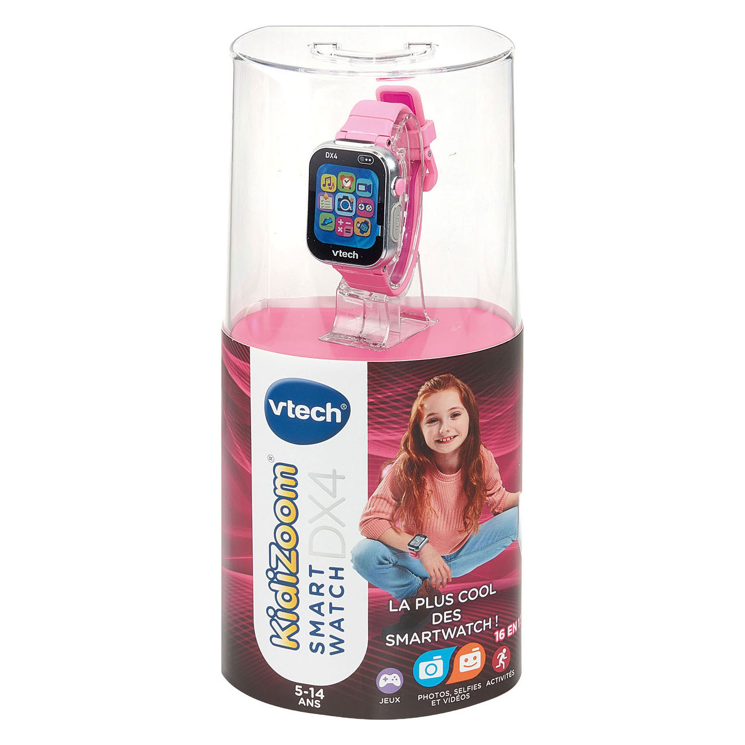 Montre connectée VTech KidiZoom DX4 Roze