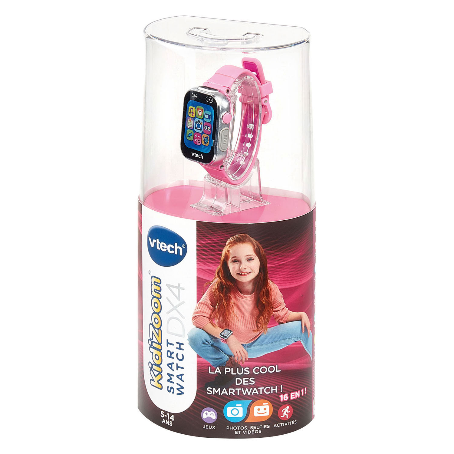 Montre connectée VTech KidiZoom DX4 Roze