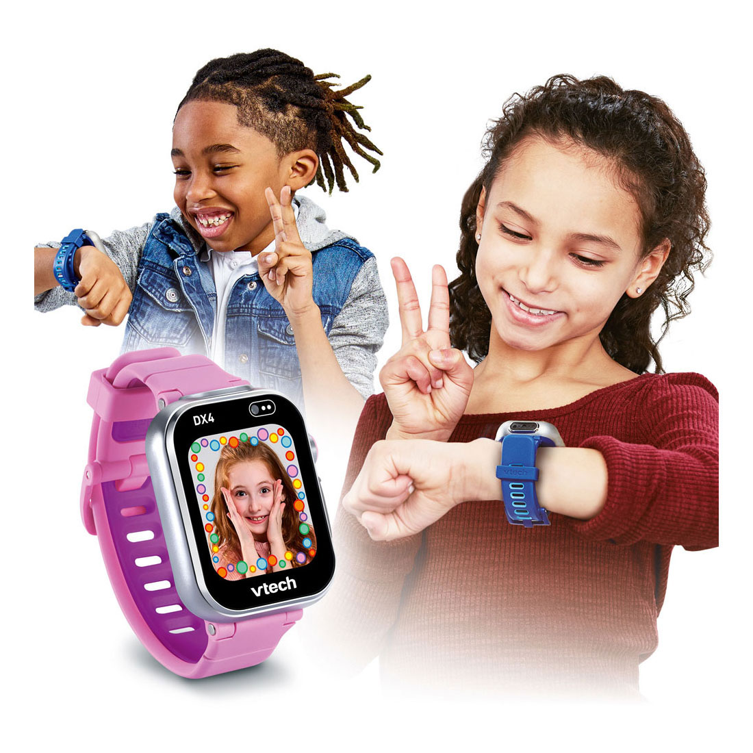 Montre connectée VTech KidiZoom DX4 Roze