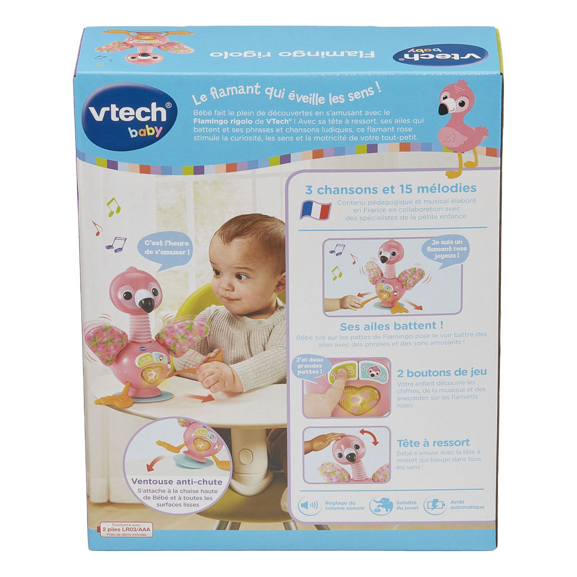 VTech Baby Flamingo Rigolo