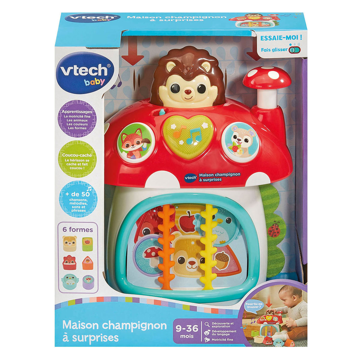 Champignon bébé VTech avec surprises