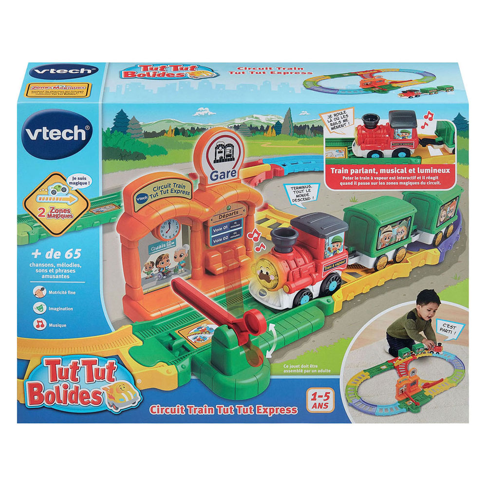 Coffret de train VTech Toot Toot Cars