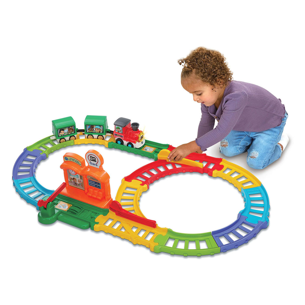 Coffret de train VTech Toot Toot Cars