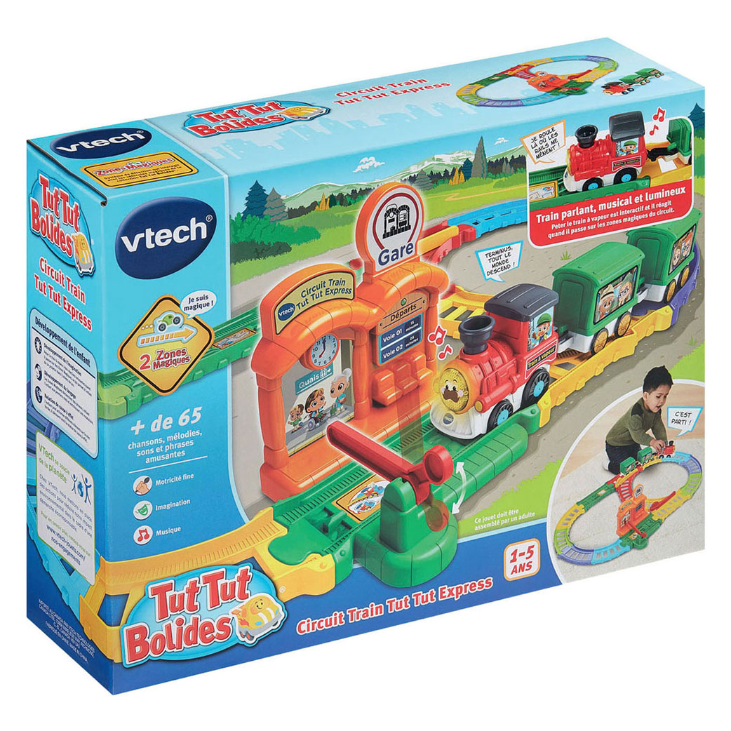 Coffret de train VTech Toot Toot Cars