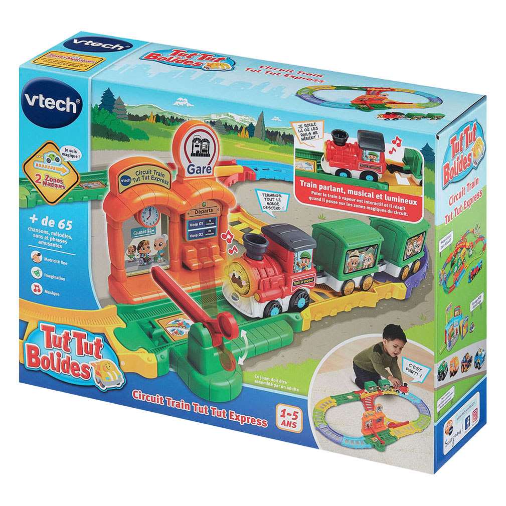 Coffret de train VTech Toot Toot Cars