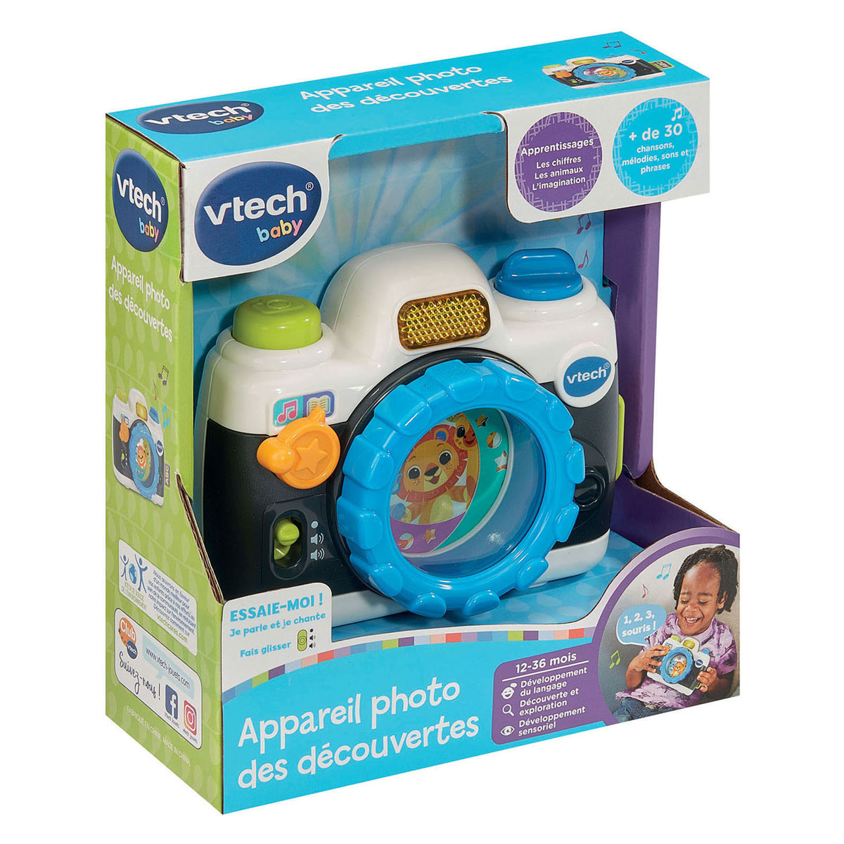 Caméra de découverte pour bébé VTech