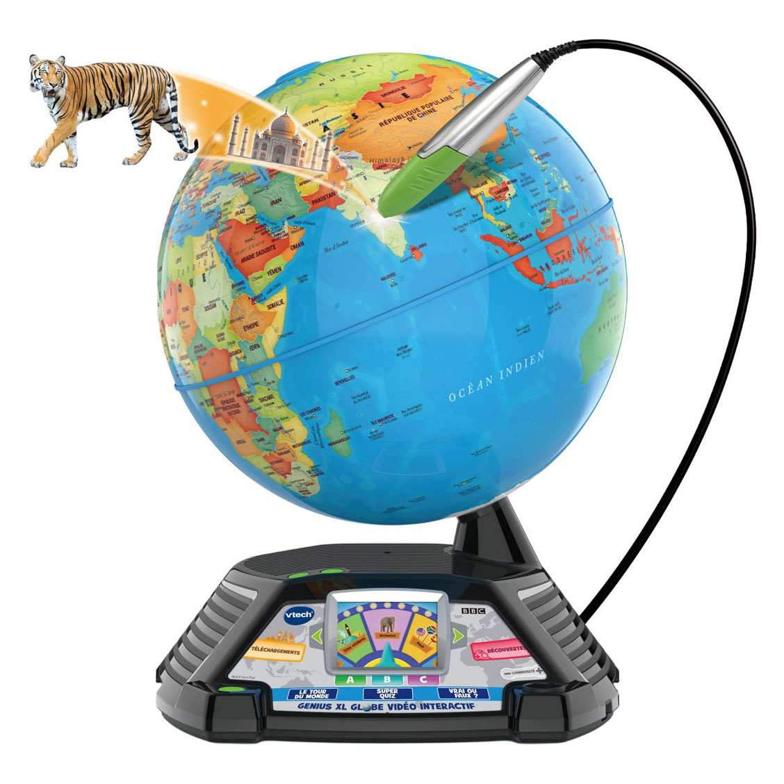 Globe interactif VTech Genius XL avec vidéo