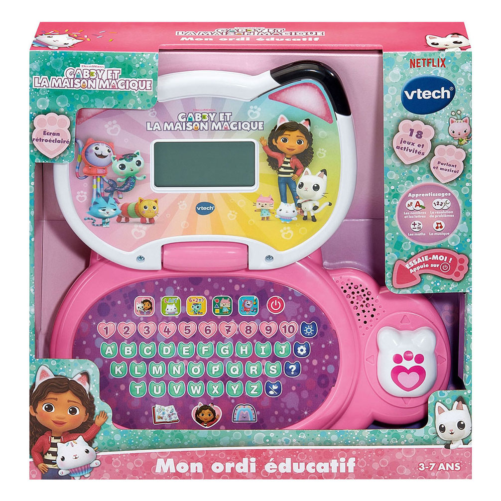 Maison de poupée VTech Gabby Mon ordinateur éducatif