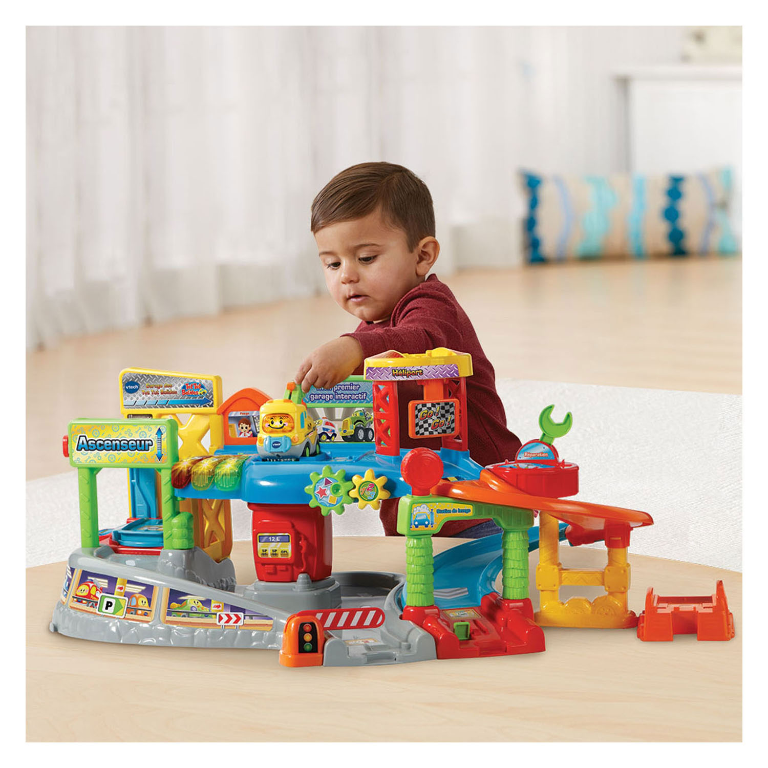 Voitures VTech Toot Toot - Mon premier garage interactif