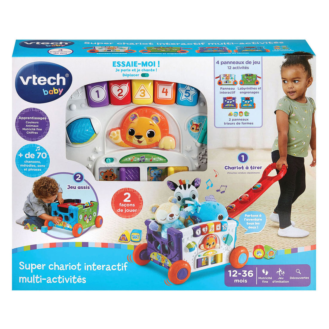 Wagon de tri et d'apprentissage VTech