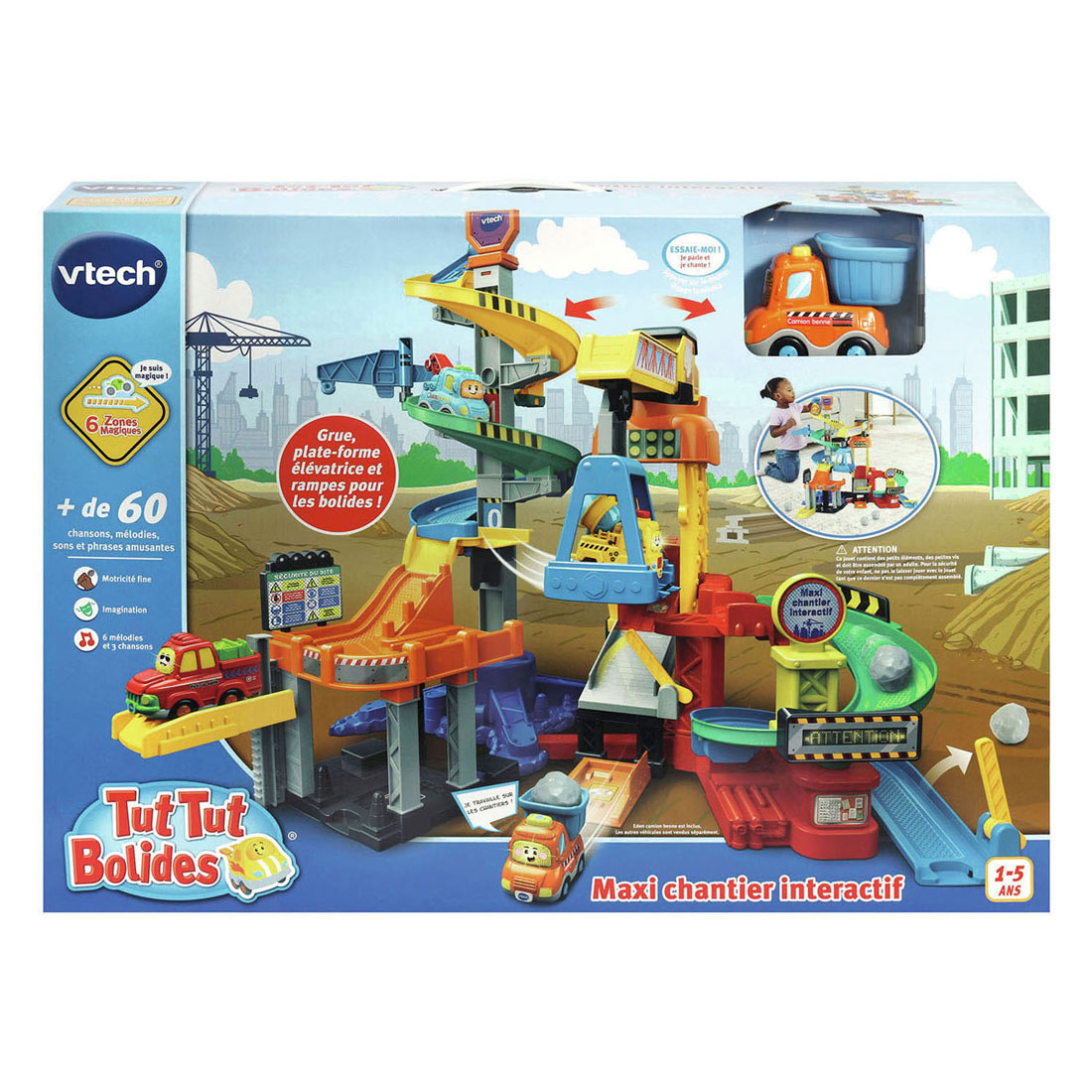 Chantier de construction interactif Vtech Toot Toot Cars