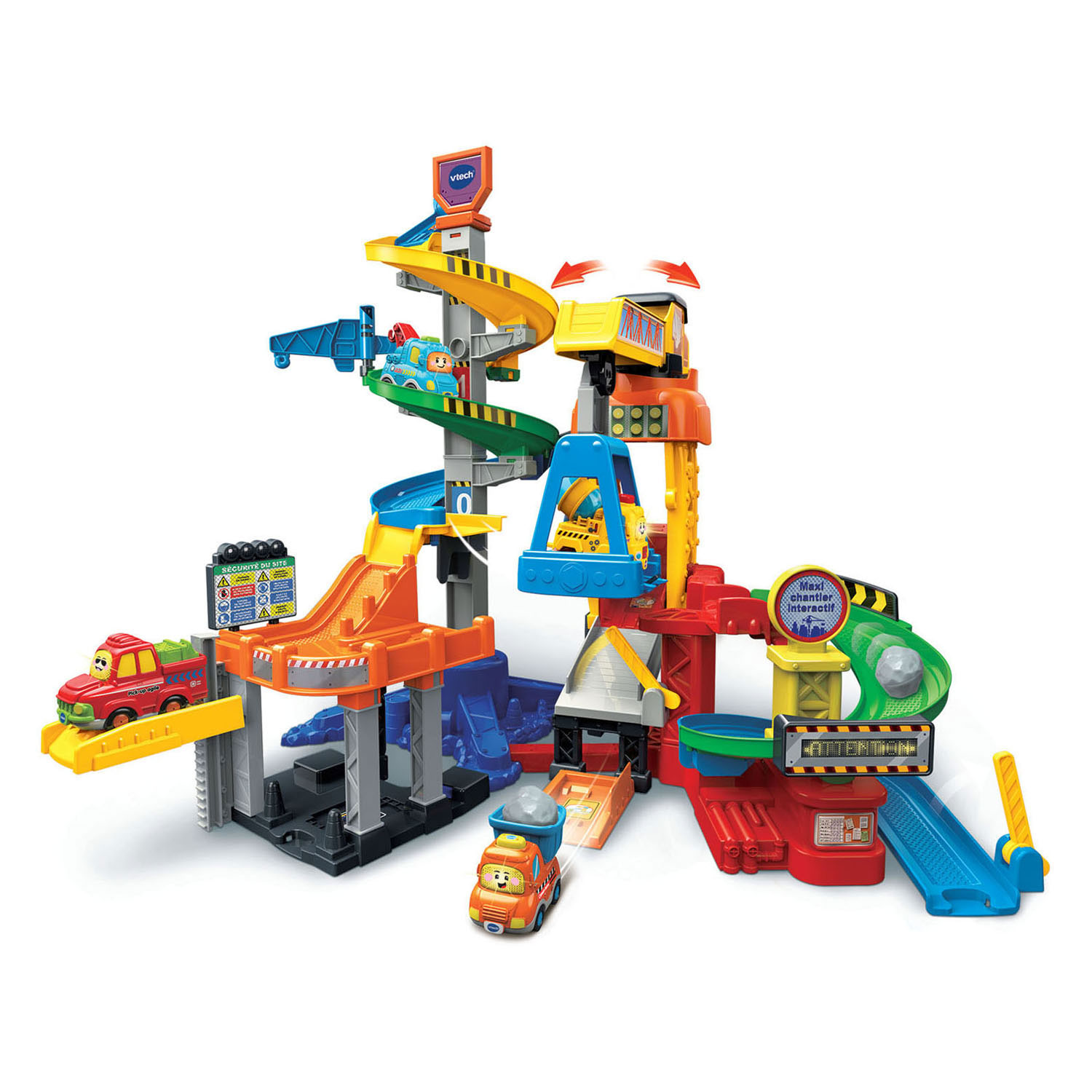 Chantier de construction interactif Vtech Toot Toot Cars