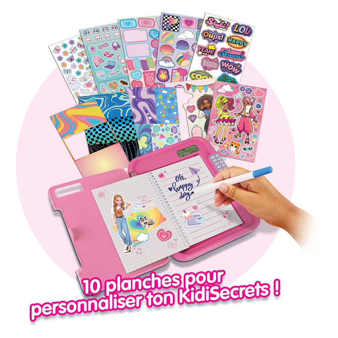Journal intime secret VTech KidiSecrets 365 - Rose