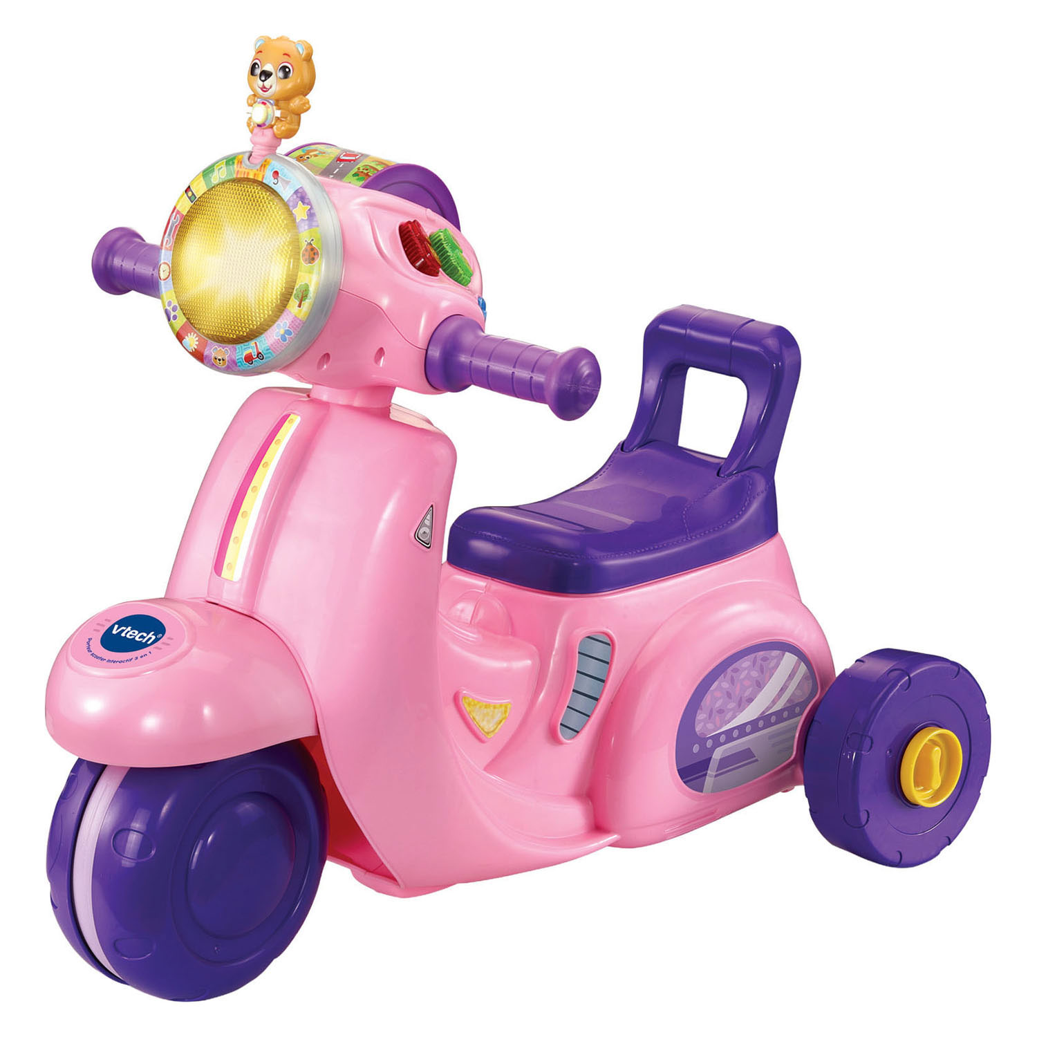 Trottinette d'équilibre 2 en 1 VTech Baby - Rose
