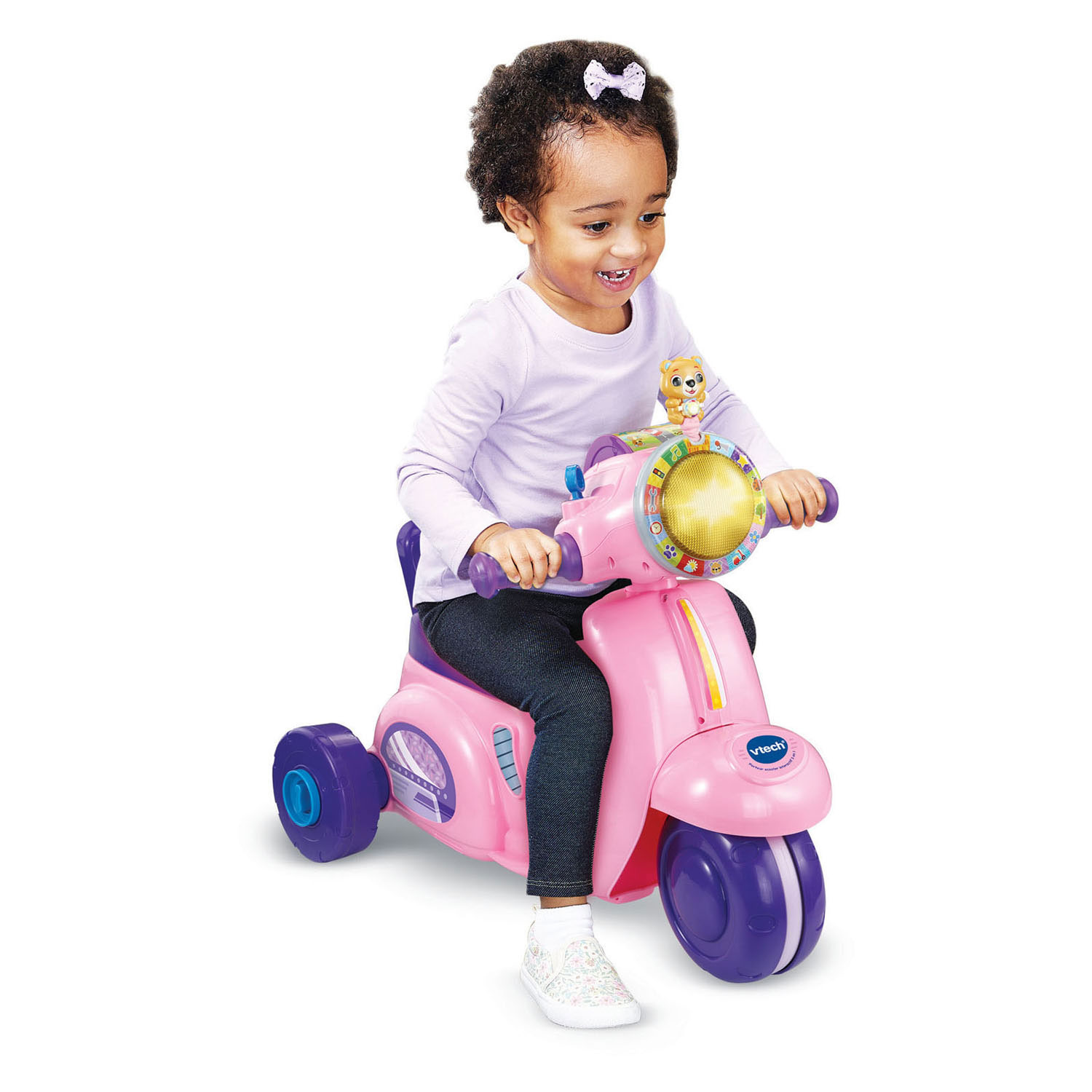 Trottinette d'équilibre 2 en 1 VTech Baby - Rose