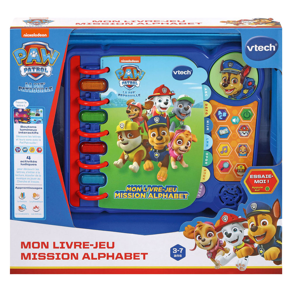 Livret interactif VTech Pat' Patrouille