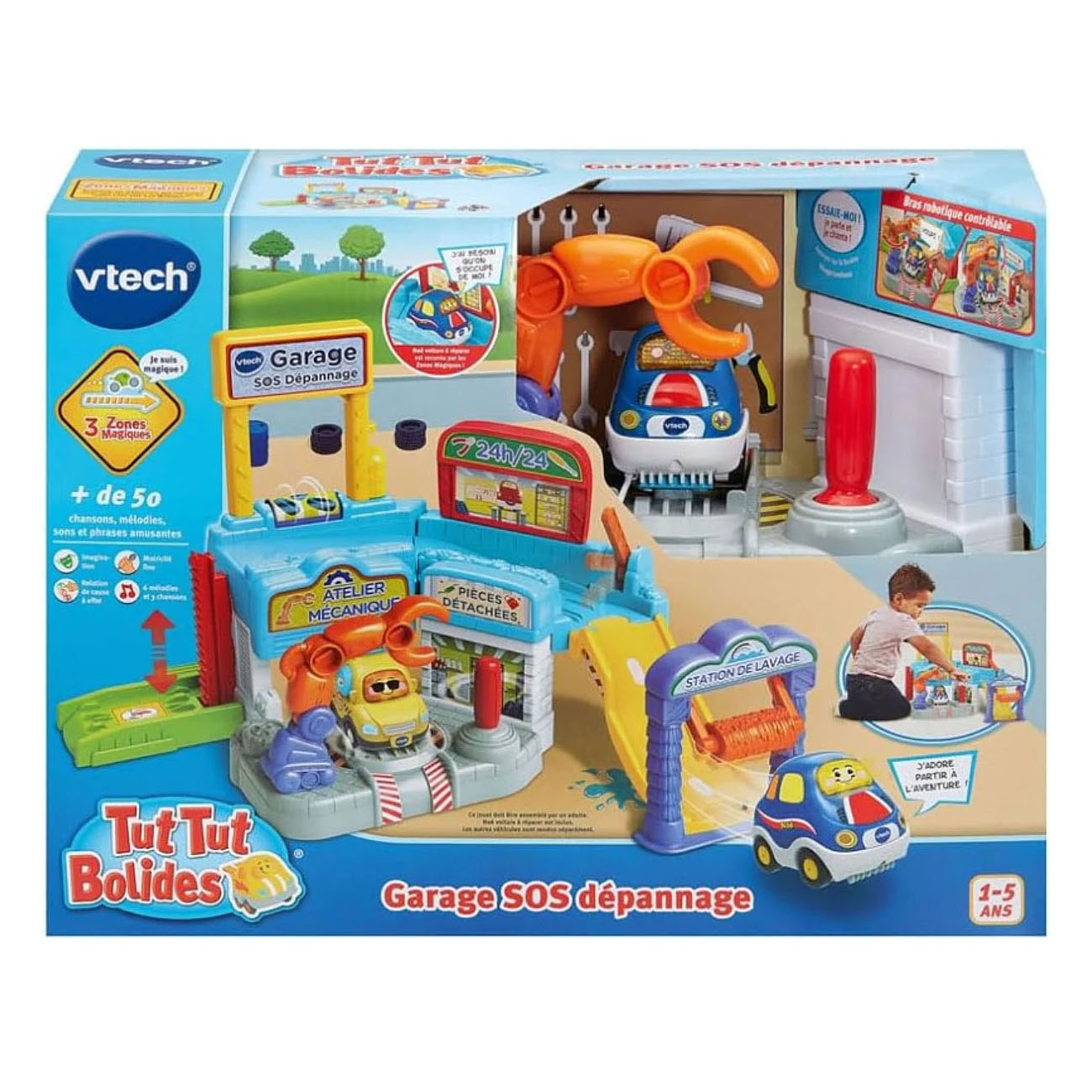 Atelier interactif VTech Toot Toot Cars